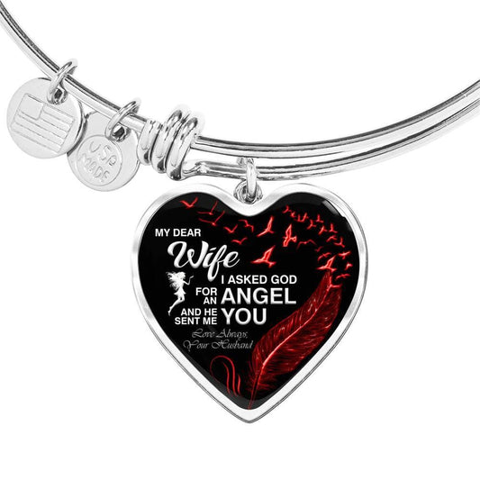 Valentine Bangle For My Angle Wife