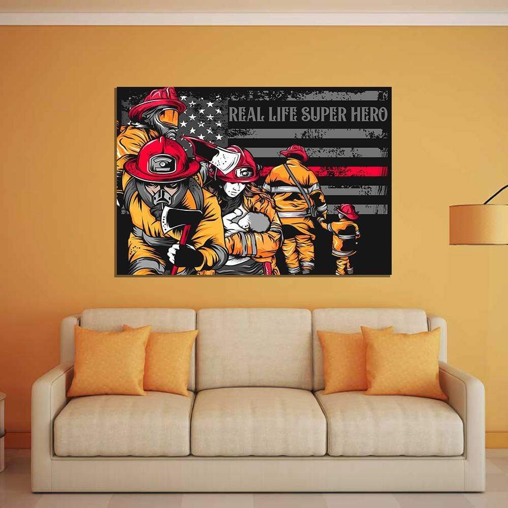 Firefighter Real Life Super Hero