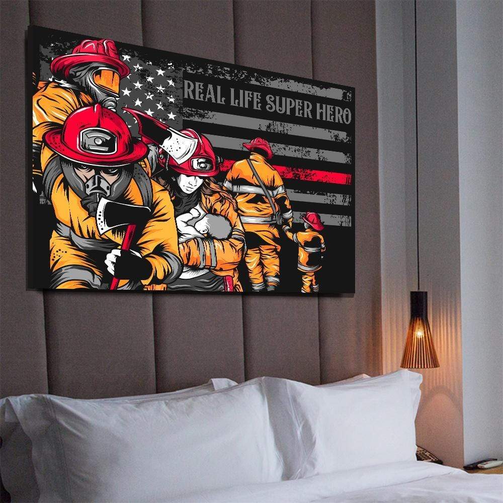 Firefighter Real Life Super Hero