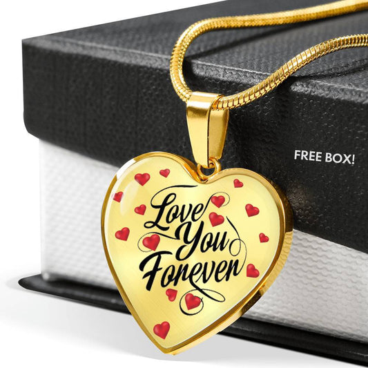 "Love You Forever" Couple Necklace