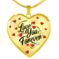 "Love You Forever" Couple Necklace