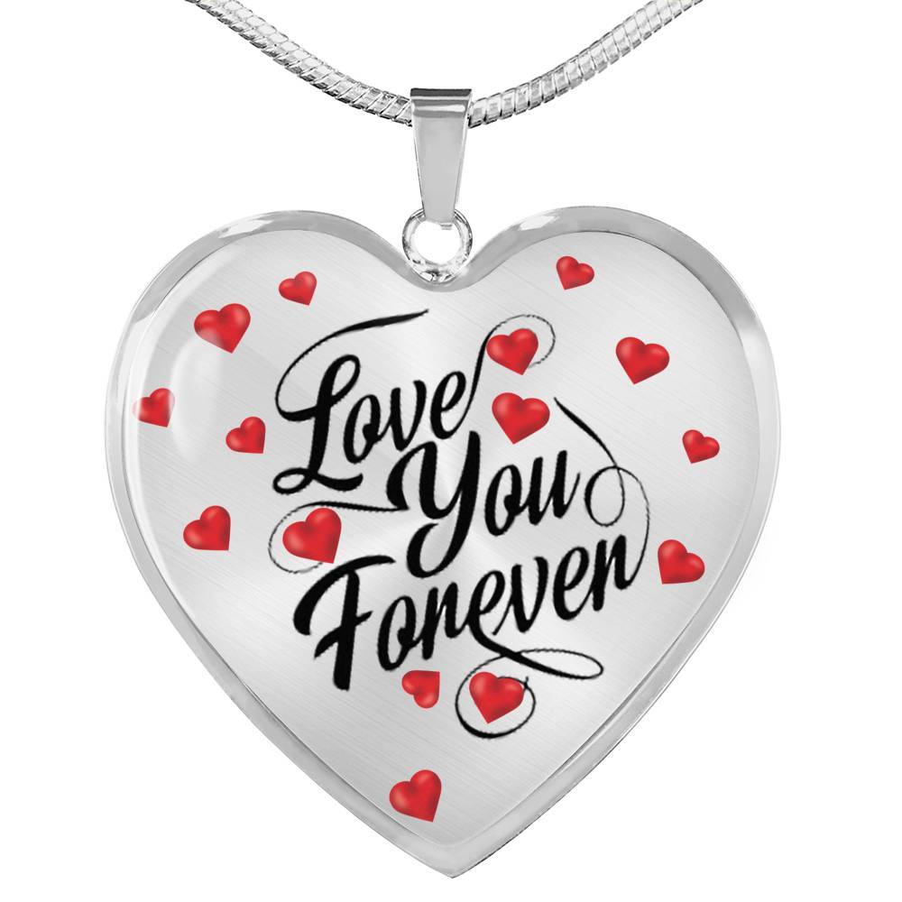 "Love You Forever" Couple Necklace