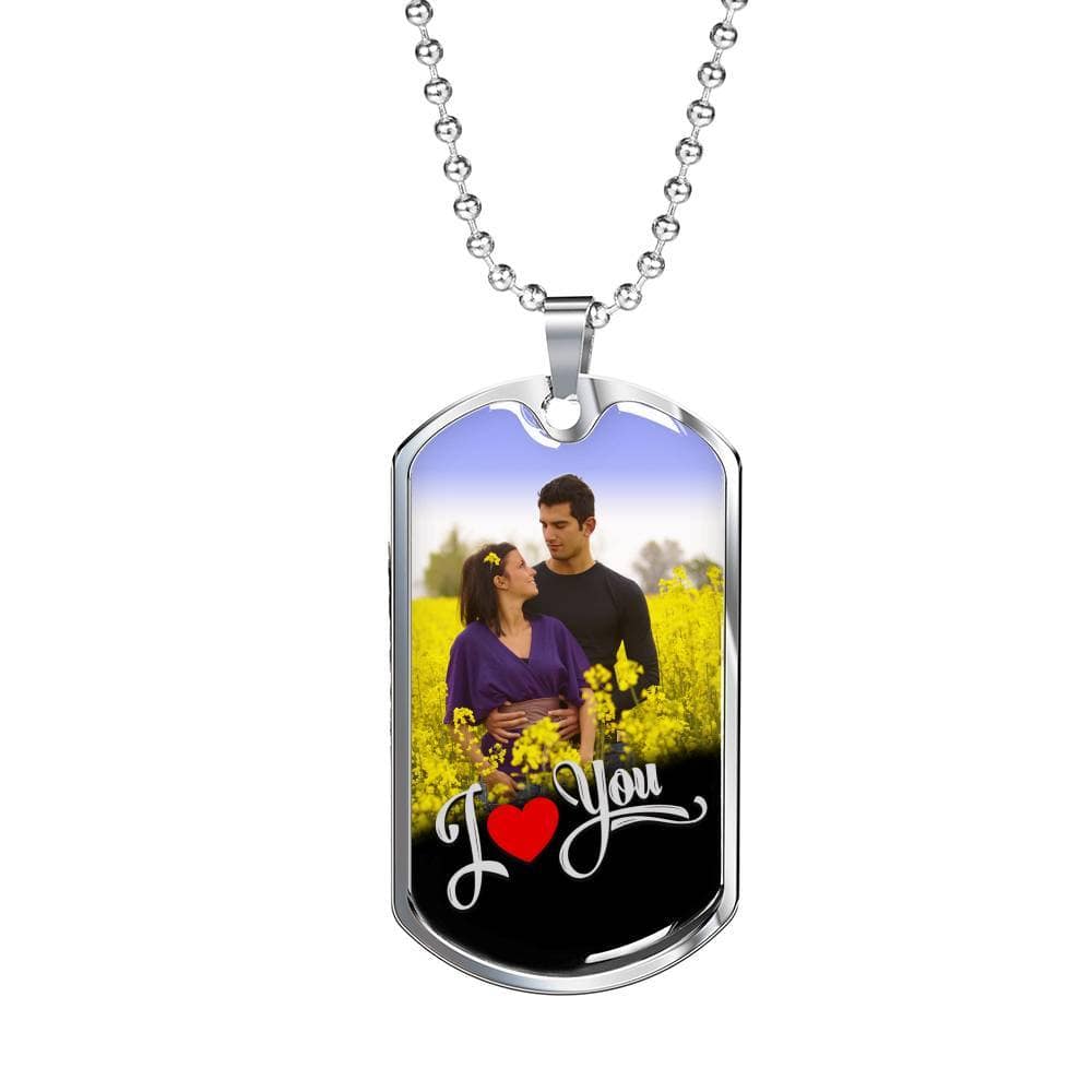 Personalized Photo Necklace For Your Loved One