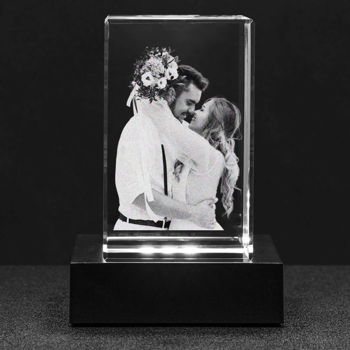 Crystal Customized Crystal For Your Love, Personalized Couple Gifts, Gift For Birthday, Anniversary And Valentine's Day