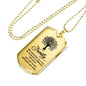"Family Is Like A Tree" Military Family Necklace