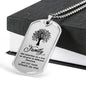 "Family Is Like A Tree" Military Family Necklace