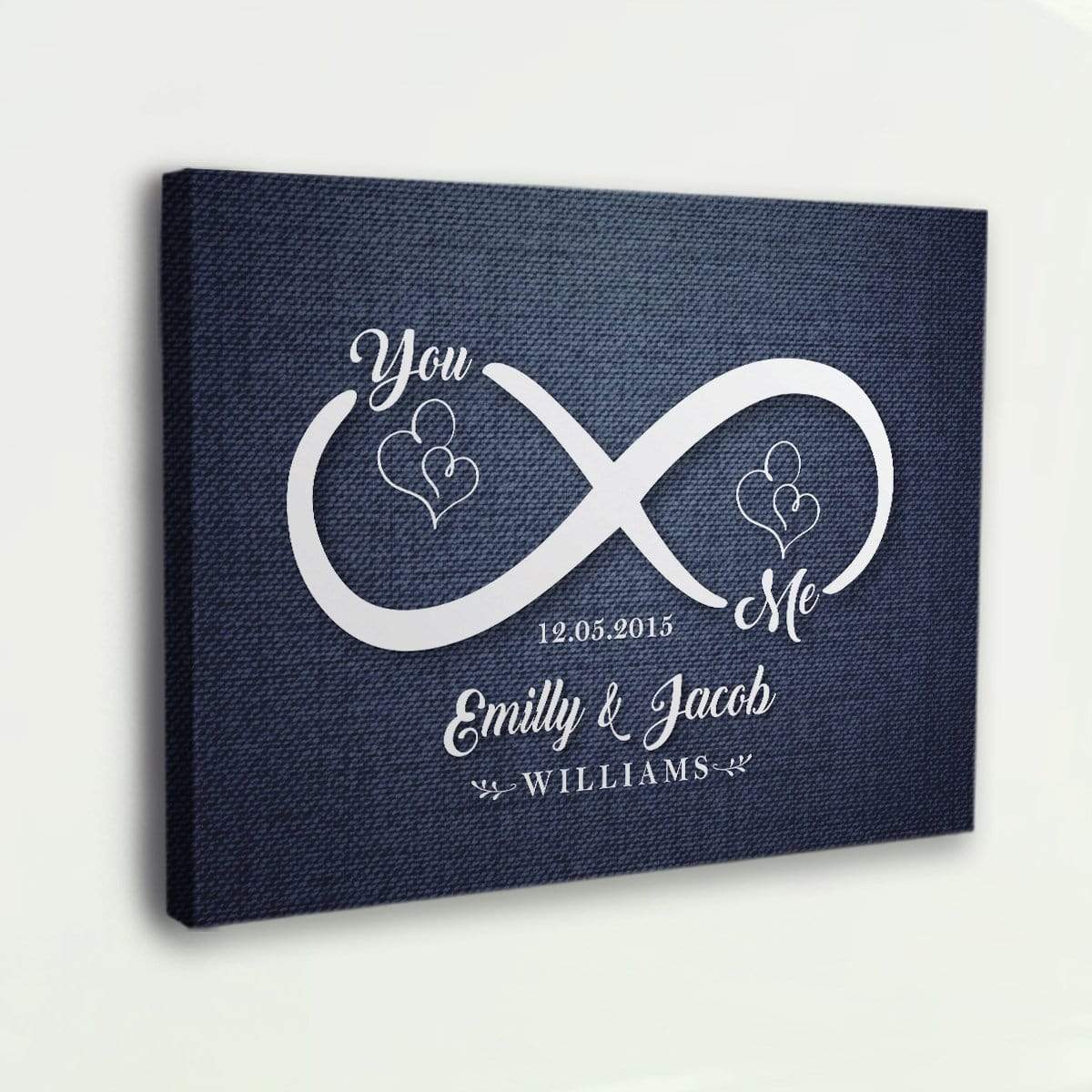 New Edition - Infinity Love Custom Canvas