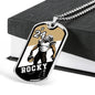 Custom Football Military Chain Necklace