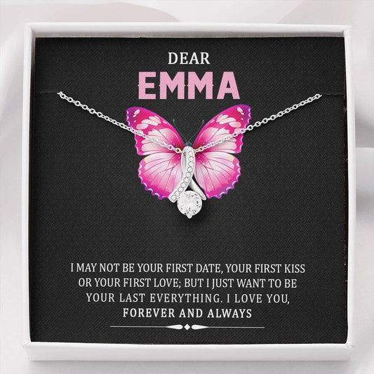 Jewelry Standard Box Customized Alluring Beauty Forever And Always Necklace