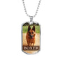 Customized Dog Image Necklace