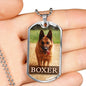 Customized Dog Image Necklace
