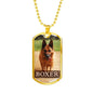 Customized Dog Image Necklace