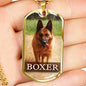 Customized Dog Image Necklace