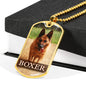 Customized Dog Image Necklace