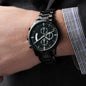 Jewelry Customized Engraved Chronograph Watch, Gift For Dad, Birthday, Father's Day, Custom Text