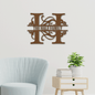 Jewelry Copper / 18 Customized Family Name Steel Sign