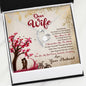 "Dear Wife You Are My Best Friend" Premium Necklace For Wife