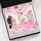 "Dear Wife You Make My Heart Melt, And Fill It With Love" Premium Necklace Gift For Wife