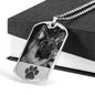 Dog Image Military Chain Necklace