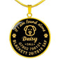 Dog Pendant If I Am Alone Call