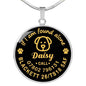 Dog Pendant If I Am Alone Call