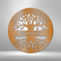 Jewelry Copper / 15 Elaborate Of Life Tree - Steel Sign