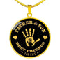 Father & Son Best Friend For Life Necklace