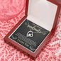 Jewelry Mahogany Style Luxury Box Forever Love Silver Necklace To My Beautiful Soulmate