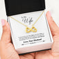 I Love You Forever And Always Custom Infinity Pendant