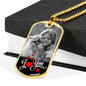 I Love You Pet Necklace
