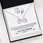 I Love You With All My Heart Customized Infinity Pendant