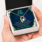 "I Want To Woke Up Seeing You Everyday" Necklace For Wife