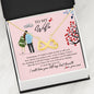 I Will Love You Till My Last Breath Custom Infinity Pendant