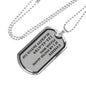 If I Am Found Alone Please Ring, Silver Necklace For Pet Lover