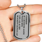 If I Am Found Alone Please Ring, Silver Necklace For Pet Lover