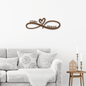 Jewelry Copper / 18 Infinity Couples Monogram - Steel Sign