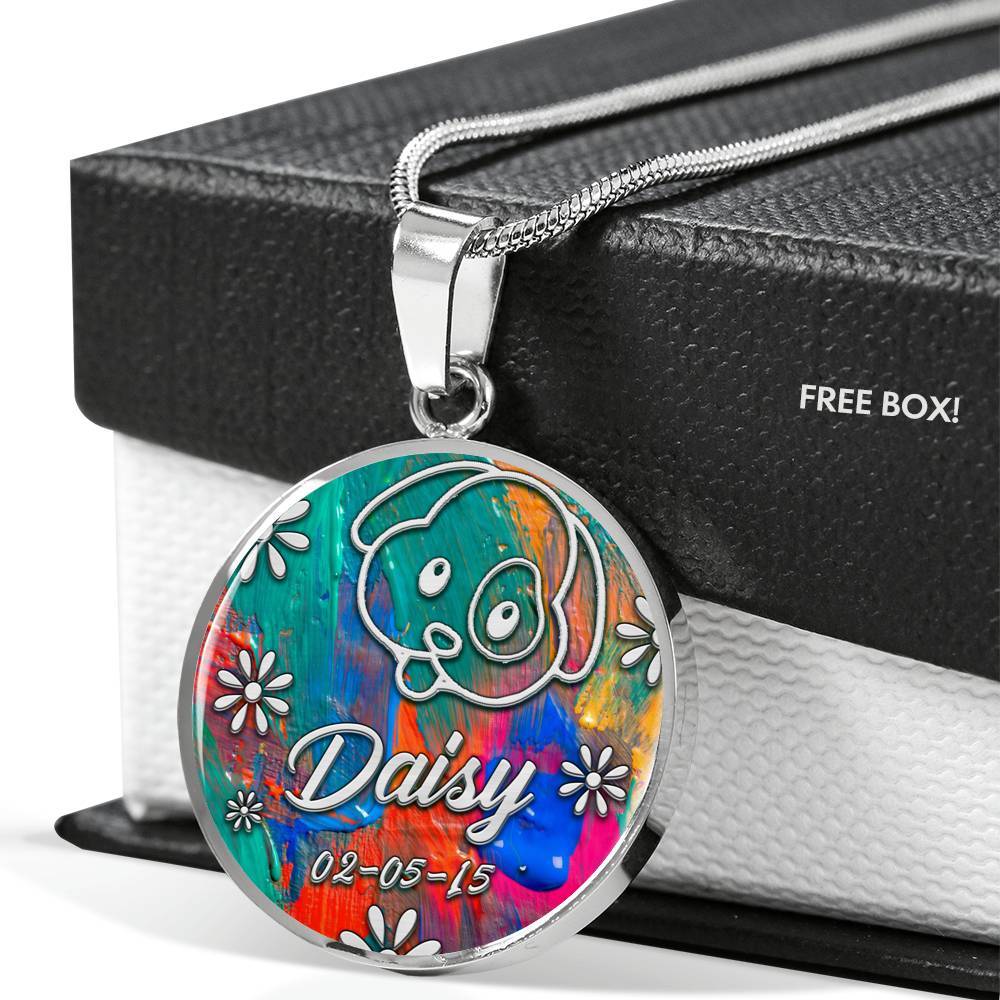 Luxury Necklace Silver For Dog Lover