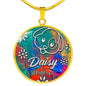 Luxury Necklace Silver For Dog Lover