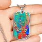 Military Chain Golden Pendant For Dog Lover