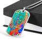 Military Chain Golden Pendant For Dog Lover