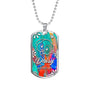 Military Chain Silver Pendant For Dog Lover