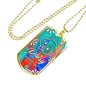 Military Chain Silver Pendant For Dog Lover