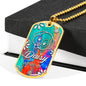 Military Chain Silver Pendant For Dog Lover