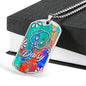 Military Chain Silver Pendant For Dog Lover