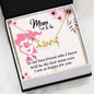 "Mom To Be" Love Spells Adorable Design Necklace -Mother's Day Gift