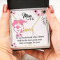 "Mom To Be" Love Spells Adorable Design Necklace -Mother's Day Gift