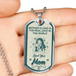 Mother's Love Is The Real Love In The World Necklace