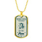 Mother's Love Is The Real Love In The World Necklace