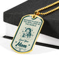 Mother's Love Is The Real Love In The World Necklace