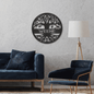 Jewelry Black / 24 Personalized Life Tree- Steel Sign